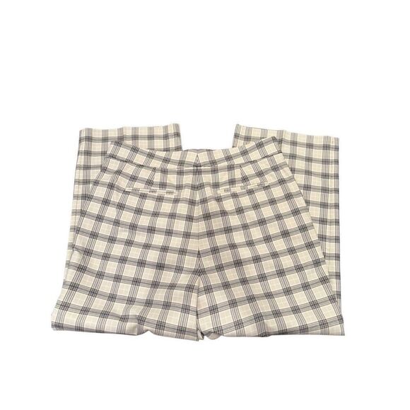 Ann Taylor Factory cream plaid dress pants- size 14 - Picture 4 of 7